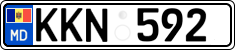 License plate of Moldova, Cars (2015)