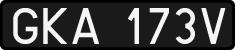 License plates of Poland, 1976 year system