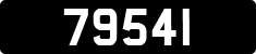 License plate of Guernsey, Regular plates