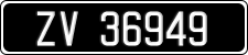 License plate of Ireland, Oldtimers