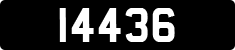 License plate of Guernsey, Regular plates