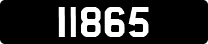 License plate of Guernsey, Regular plates