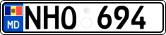 License plate of Moldova, Cars (2015)