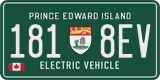 Prince Edward Island, Electric Vehicle (123-4EV)