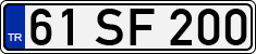 License plate of Turkey, Regular plates