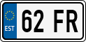 License plate of Estonia, Motorcycles