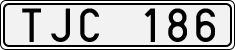 License plate of Sweden, Regular plates