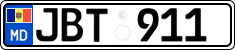 License plate of Moldova, Cars (2015)