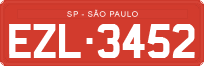 License plate of Brazil, Commercial vehicles (1990)