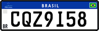 License plate of Brazil, Private owners (Mercosul)