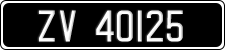 License plate of Ireland, Oldtimers