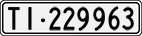 License plate of Switzerland, Cars