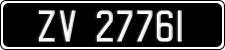License plate of Ireland, Oldtimers