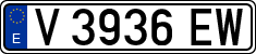 License plates of Spain, 1971 year series