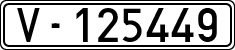 License plates of Spain, 1900 year series