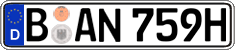 German license plate, Plates for oldtimers (type 