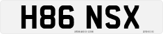 License plate of the United Kingdom, 1983 year system