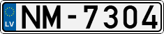 License plate of Latvia, Regular car plates