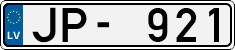 License plate of Latvia, Regular car plates