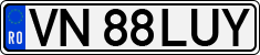 License plate of Romania, Regular plates