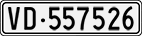 License plate of Switzerland, Cars
