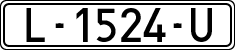 License plates of Spain, 1971 year series