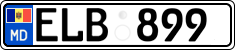 License plate of Moldova, Cars (2015)