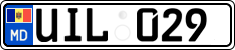 License plate of Moldova, Cars (2015)