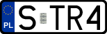 License plates of Poland, Regular car plates