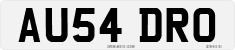 License plate of the United Kingdom, 2001 year system