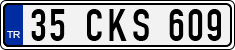 License plate of Turkey, Regular plates