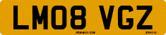 License plate of the United Kingdom, 2001 year system