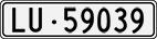 License plate of Switzerland, Cars