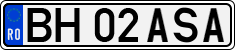 License plate of Romania, Regular plates