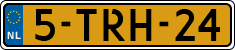 License plate of the Netherlands, Cars