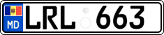License plate of Moldova, Cars (2015)