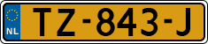 License plate of the Netherlands, Cars