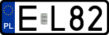 License plates of Poland, Regular car plates
