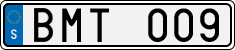 License plate of Sweden, Regular plates