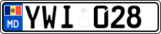 License plate of Moldova, Cars (2015)