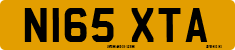 License plate of the United Kingdom, 1983 year system