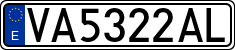 License plates of Spain, 1971 year series