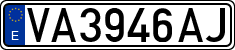License plates of Spain, 1971 year series