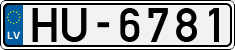 License plate of Latvia, Regular car plates