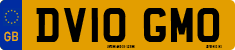 License plate of the United Kingdom, 2001 year system
