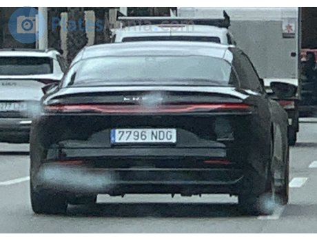 7796 NDG, Lucid Air