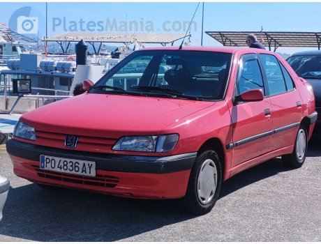 PO 4836 AY, Peugeot 306