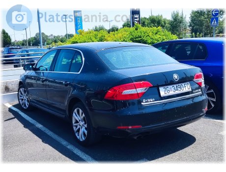 ZG 3490-FD, Skoda Superb