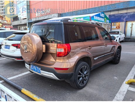 鲁J·P6729, Skoda Yeti