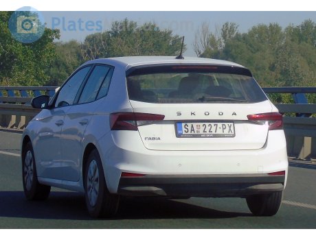 ŠA 227-PX, Skoda Fabia